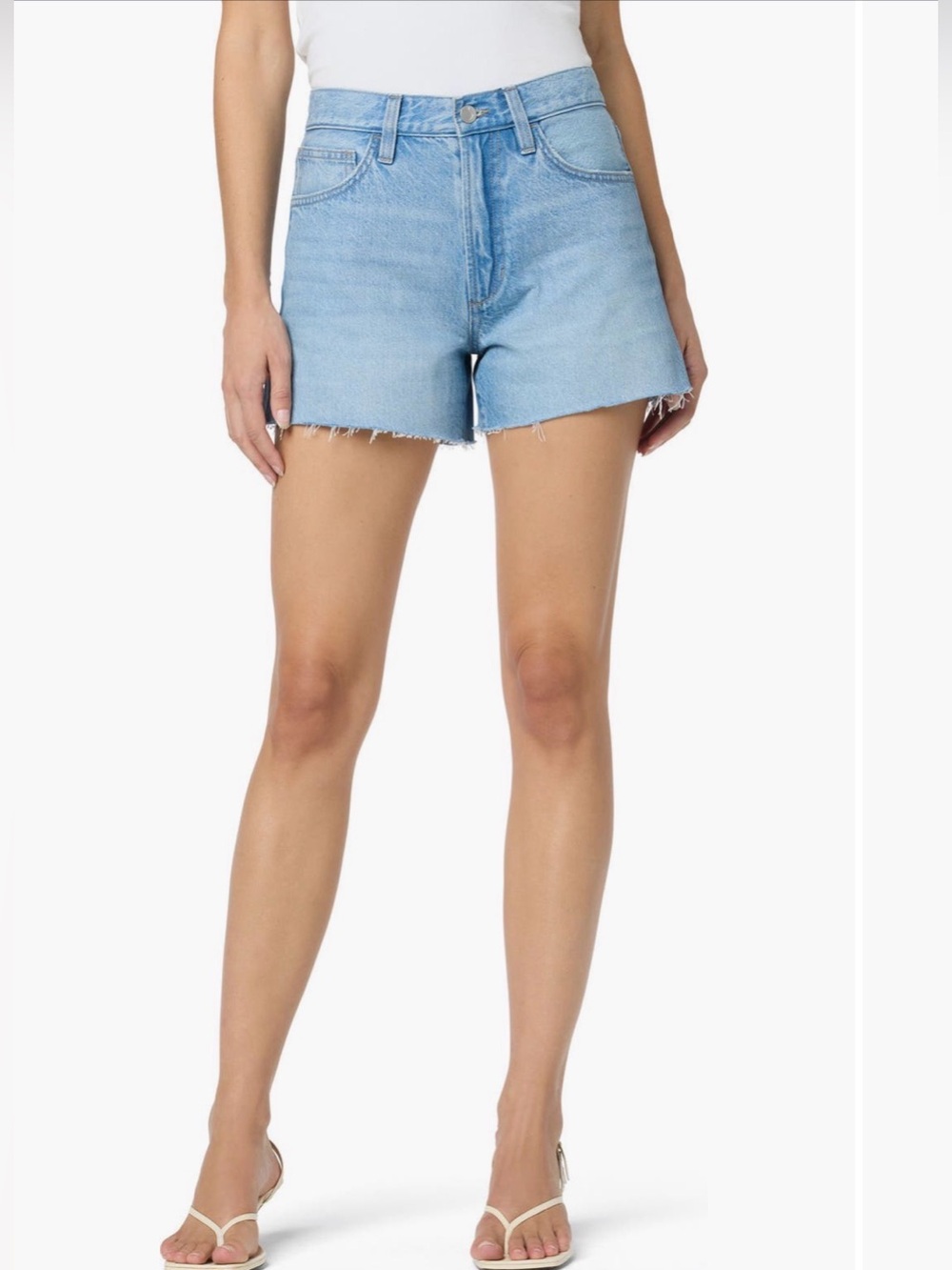 NWT Joe's High Waist Light Blue Relaxed Denim Cutoff Shorts 
Size 32W and 30W